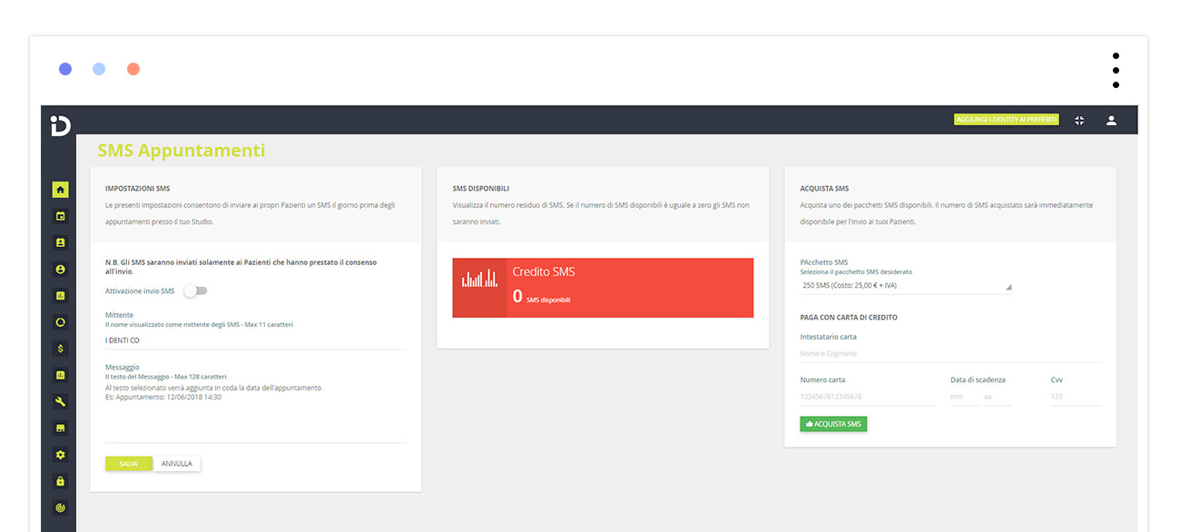 marketing studio dentistico - SMS pazienti